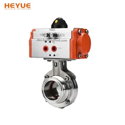 Pneumatic Sanitary Butterfly Valve